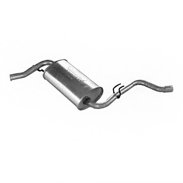 Silenciador Para Fiat 500 Hatchback 1.2i 51kW 69HP 2007-2015