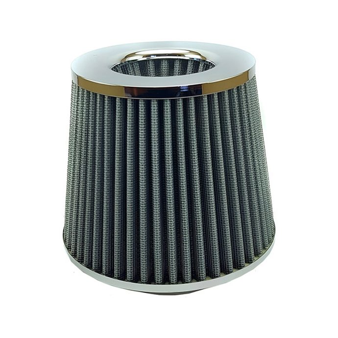 filtro de aire bi conico competicion 76mm azul oregon