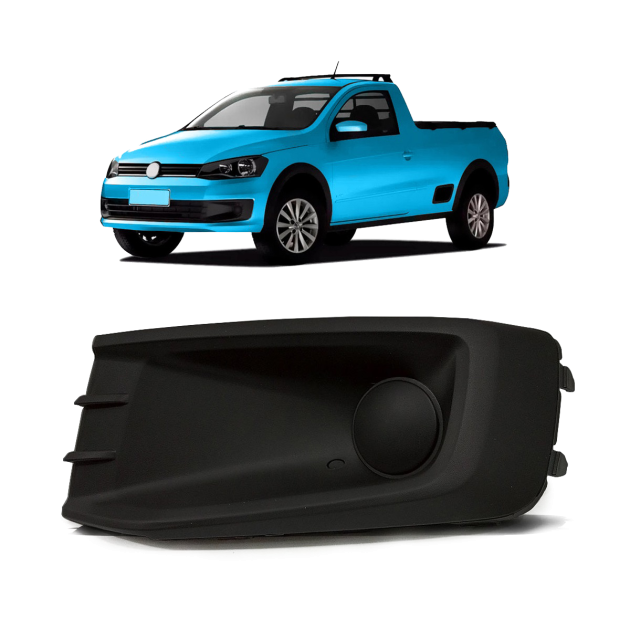 marco rejilla sin agujero izquierda vw saveiro g6 2014 2015