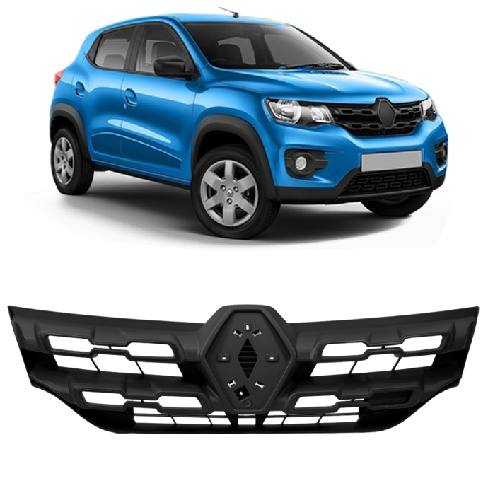 careta renault kwid negra 2017 2021