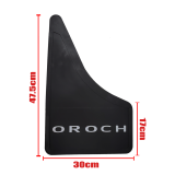 barrero renault oroch goma flexible