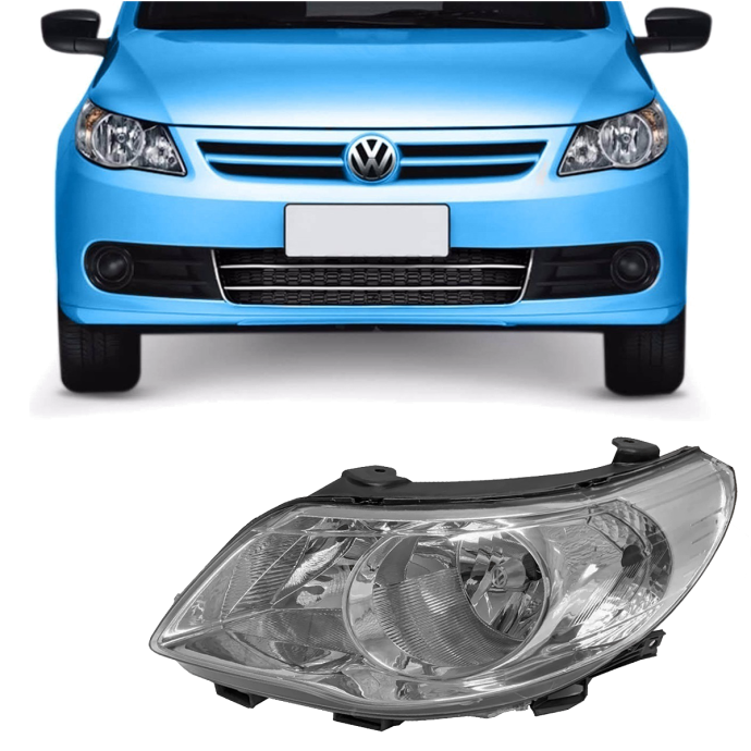 semioptica izquierda vw gol g5 doble parabola h7 h1 2009 2013