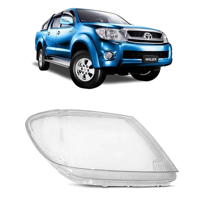 policarbonato acrilico de semioptica derecho toyota hilux 2008 2011