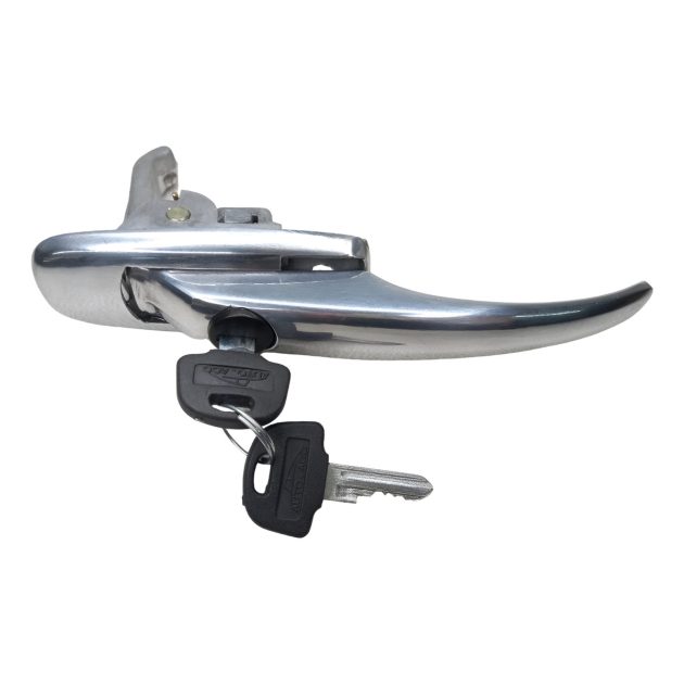 manija de puerta exterior izquierda con llave fiat 600
