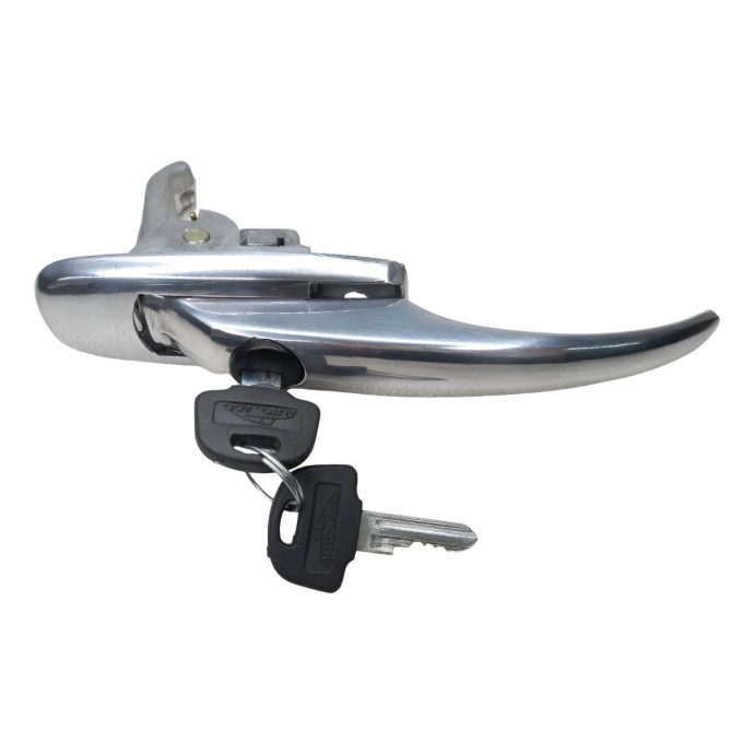manija de puerta exterior izquierda con llave fiat 600