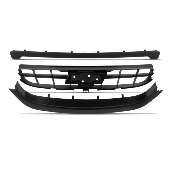 kit careta + 2 molduras + insignia chevrolet corsa 2009 2010