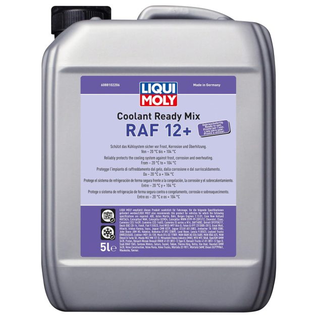 liquido refrigerante liqui moly coolant ready mix raf12+