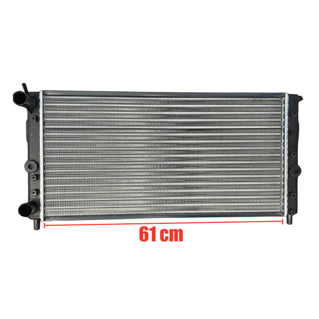 radiador fiat duna fiorino 1.7 diesel 61cm