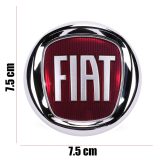 insignia emblema trasero porton fiat palio 2005 /... 7.5 cm