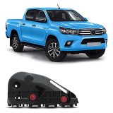 soporte guia de paragolpe derecha toyota hilux 4x4 2016 2018 revo