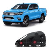 soporte guia de paragolpe toyota hilux 4x4 2016 2018 revo