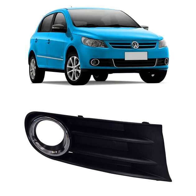 rejilla lateral con aro cromado derecho vw gol saveiro g5 2009 2013