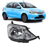 semioptica cromada derecha toyota etios 2013 2016