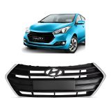 careta hyundai hb20 hatch moldura negra con marco cromado