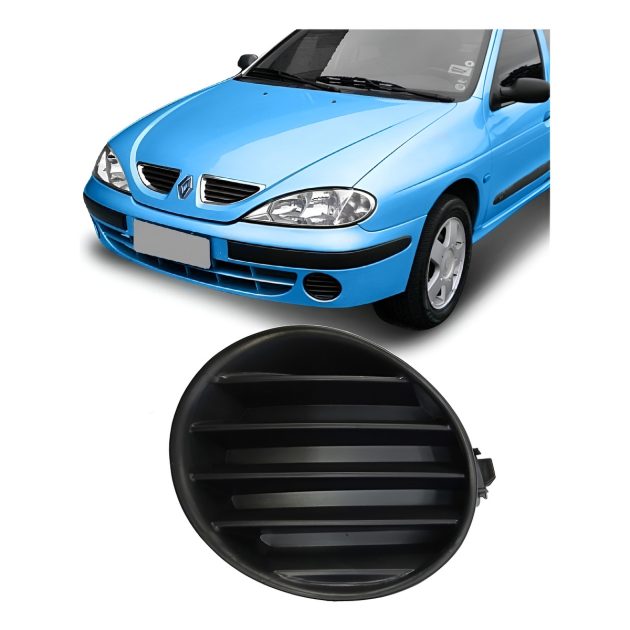 rejilla tapa moldura de paragolpe renault megane derecha 2000 2009 (copia)