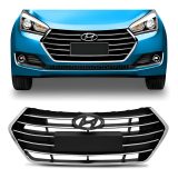 careta hyundai hb20 sedan 2017 2019 con molduras cromada