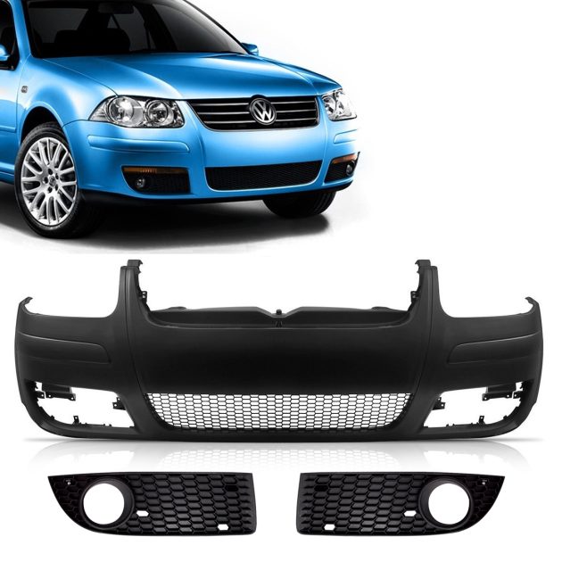 kit paragolpe delantero + rejillas vw bora 2008/...
