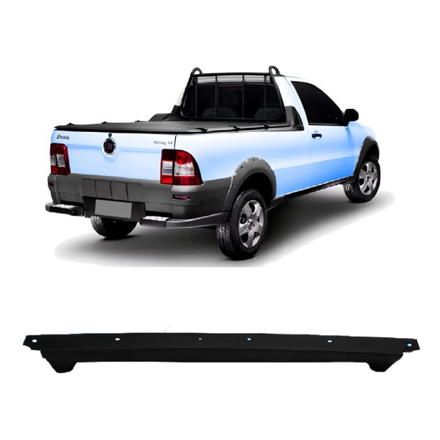 moldura superior porton trasero fiat strada adventure 2009 2013