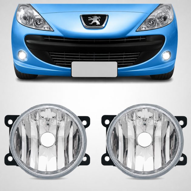 kit 2 faros auxiliar camineros peugeot 307 psx h16 (copia)