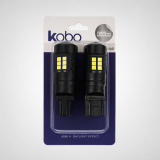 lámpara led t20 2 polos canbus 45 led smd blanca 12v (blíster x2)