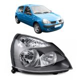 semioptica derecha renault clio 2003 2006 fondo gris