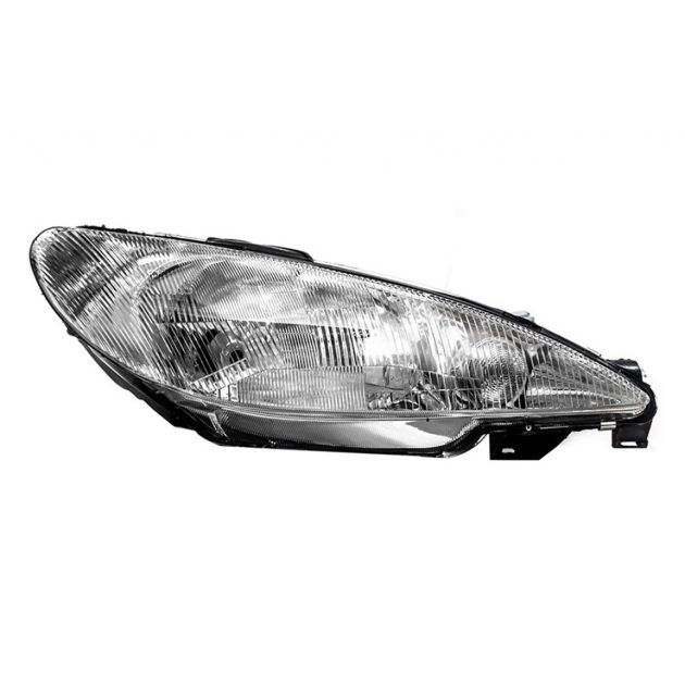 semioptica derecha peugeot 206 rayada