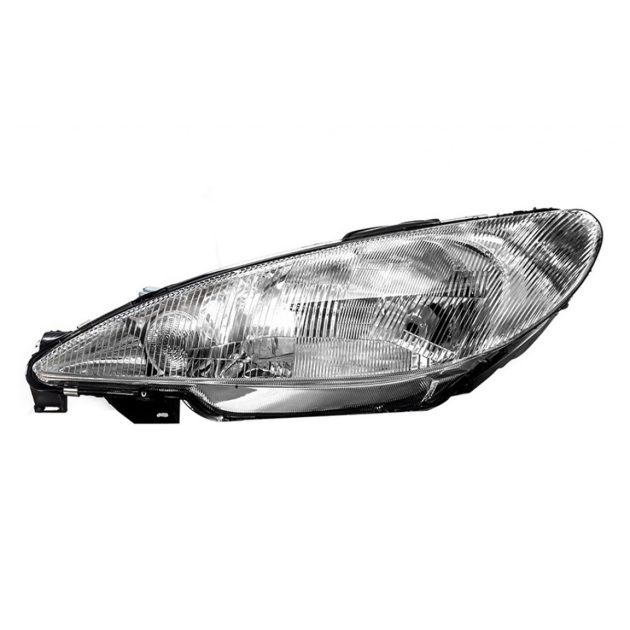 semioptica izquierda peugeot 206 rayada