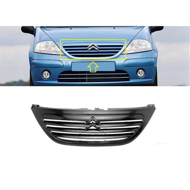 careta citroen c3 2004 2006