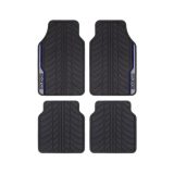 alfombras universales sparco 4 piezas negro/azul – spf507bl