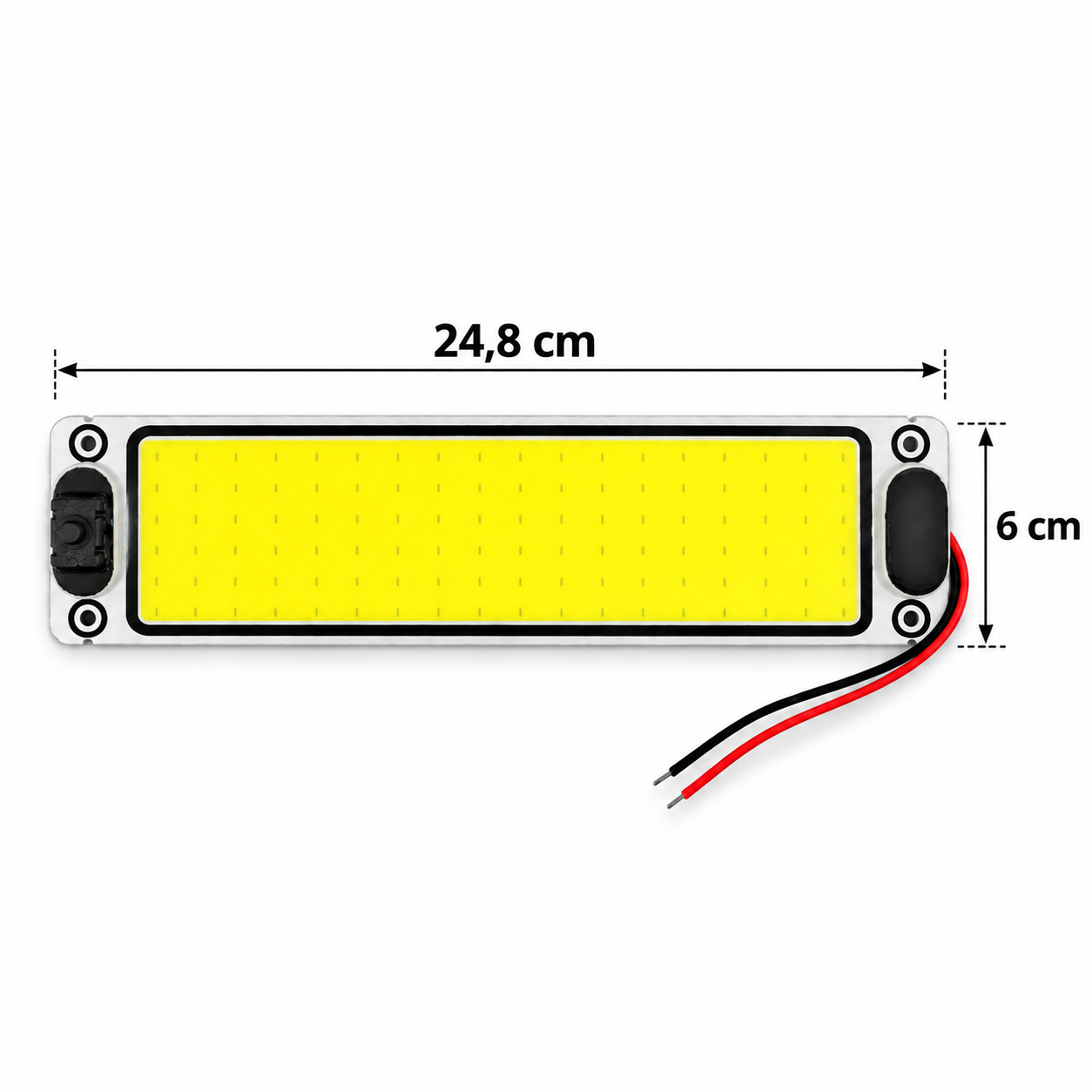 plafón faro led señalización blanco 10w 9 36v dj6933bla
