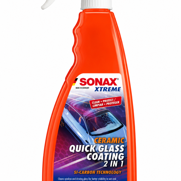 sonax xtreme ceramic quick glass coating 2 in 1 – 750 ml