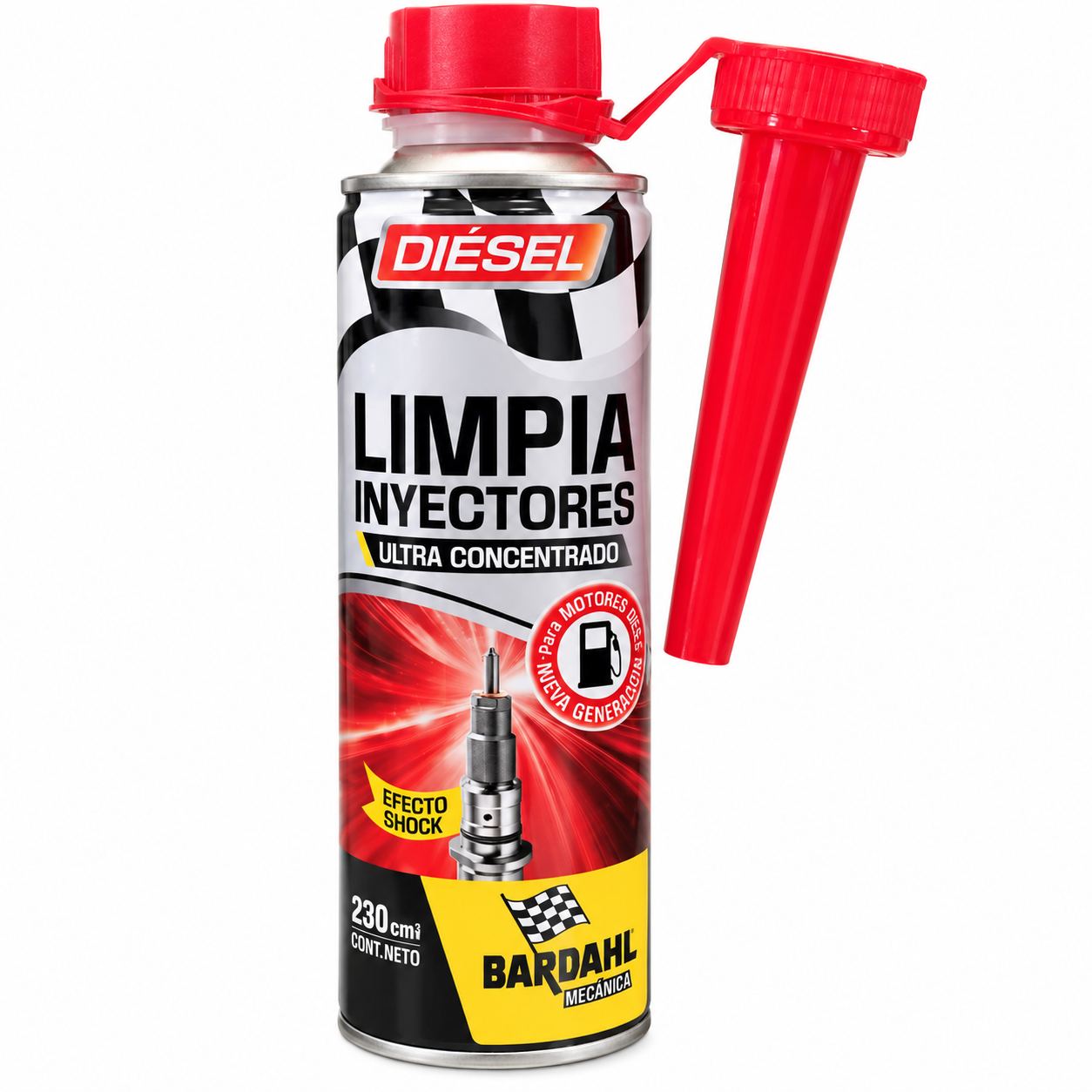 limpia inyectores diesel bardahl ultra concentrado 230ml
