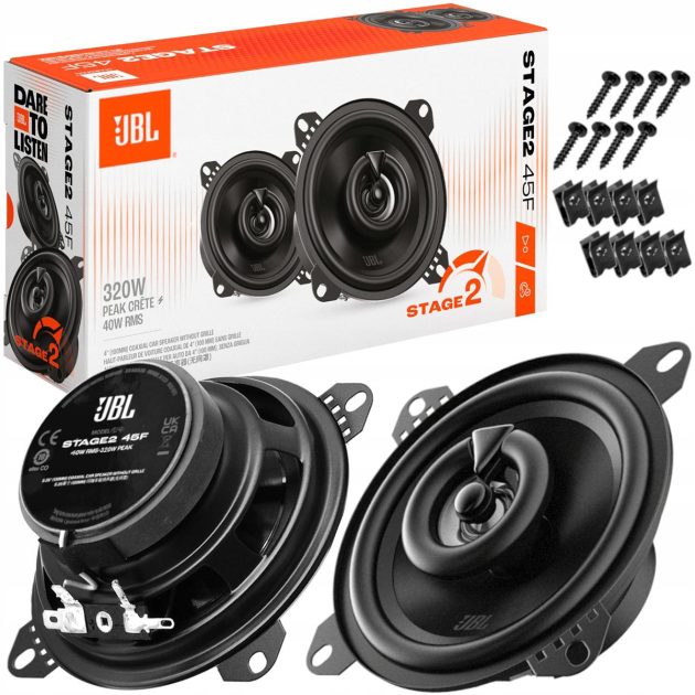 parlantes jbl stage2 45f 4" 320w 40w rms 2 vías spks245f