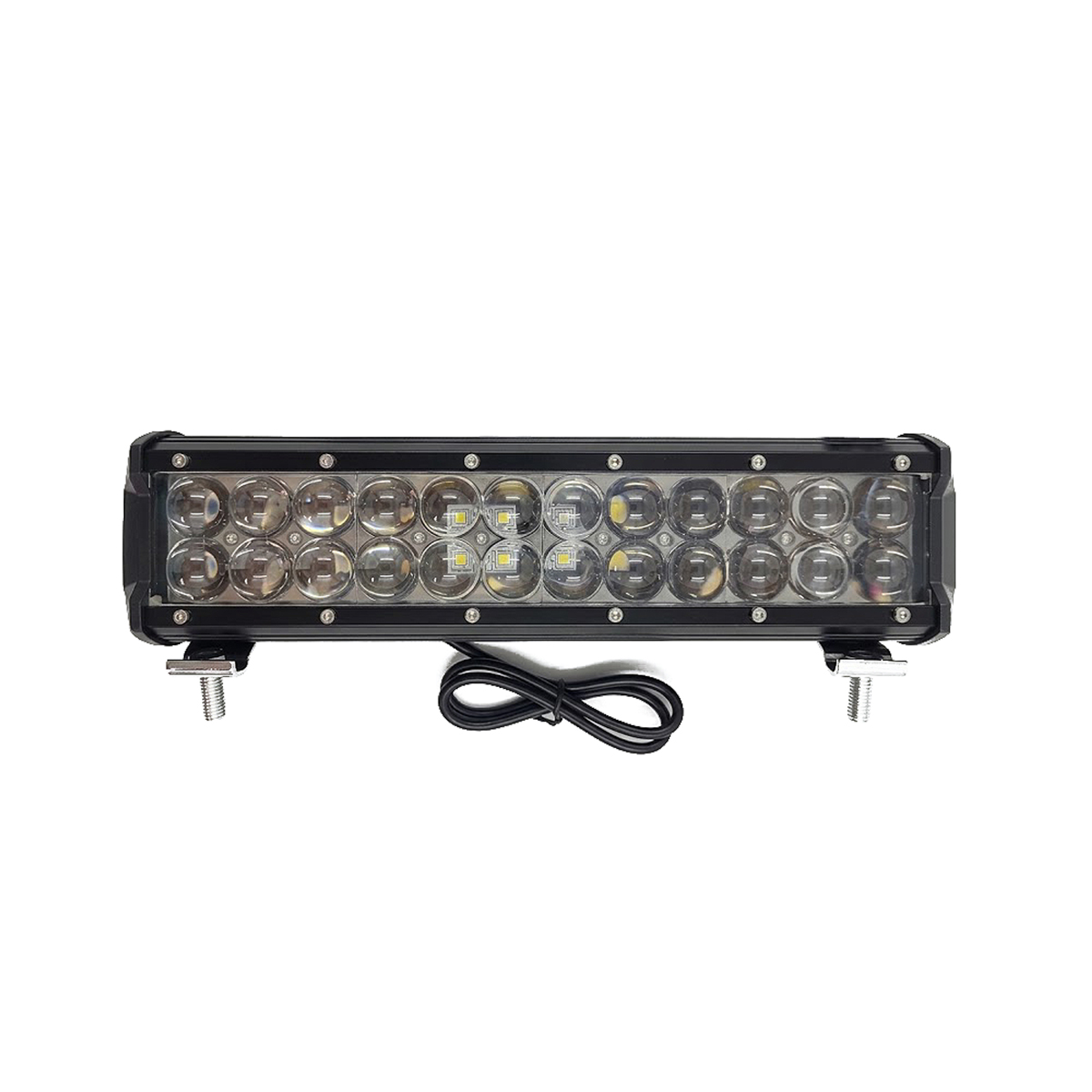 barra faro led 24 lupas 30cm 9 36v ip67 off road bar72d4
