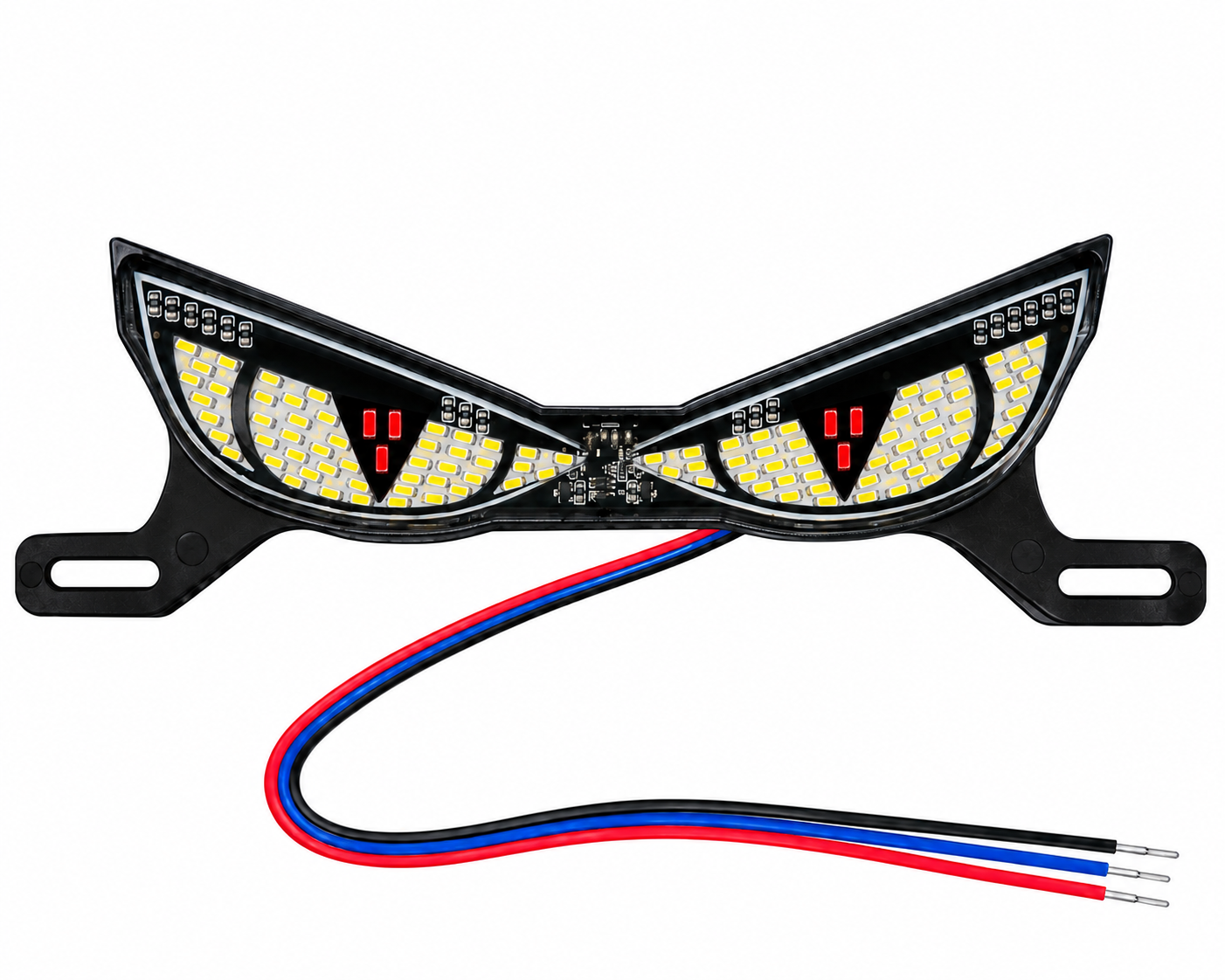 luz faro led destellante para moto ambar blanco multimodo pzy 4 (copia)