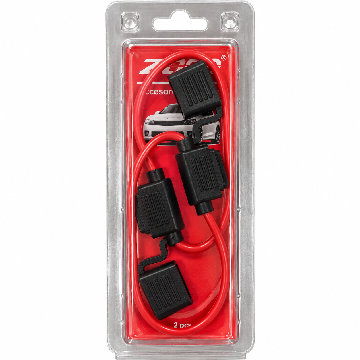kit x2 porta fusible aéreo en línea con cable y tapa