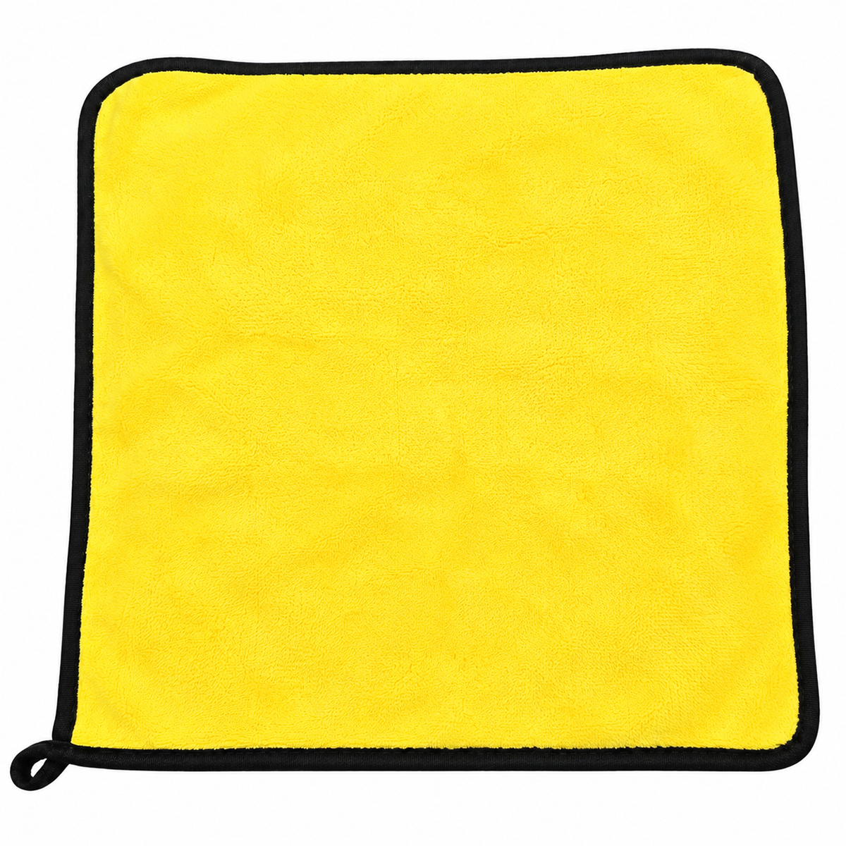paño microfibra doble faz 40x40 cm auto amarillo y gris