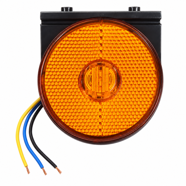 faro redondo kobo ambar 12/24v 1.2w 2 funciones kb s069amb