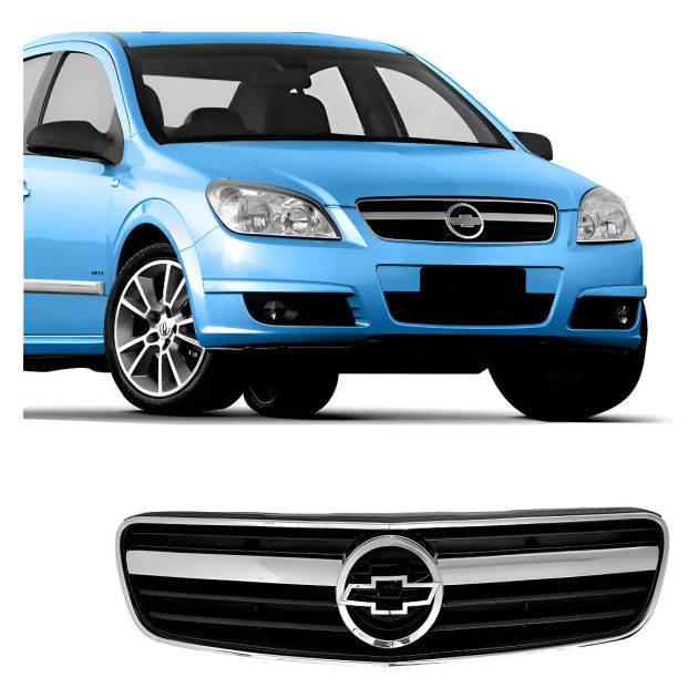 careta chevrolet vectra con moldura cromada 2006 /...