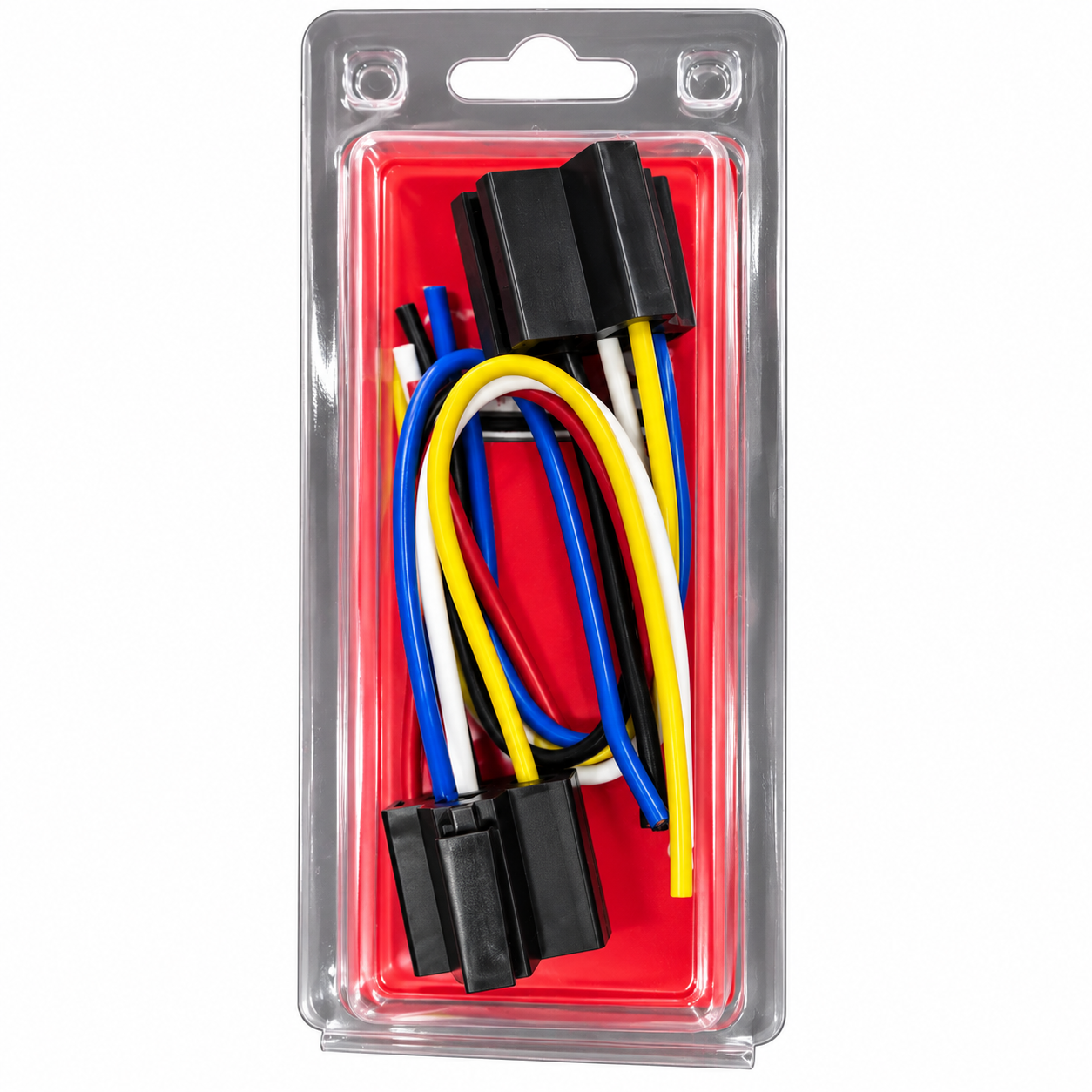 zócalo para relay relé 5 pines con cables kit x2 universal