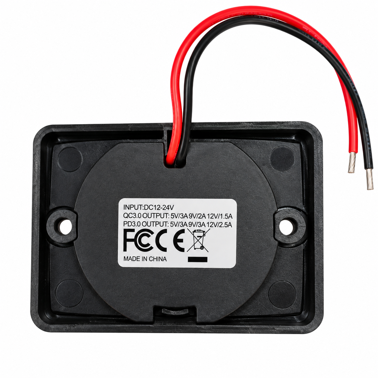 cargador usb qc3.0 usb c pd 12/24v auto motorhome camper