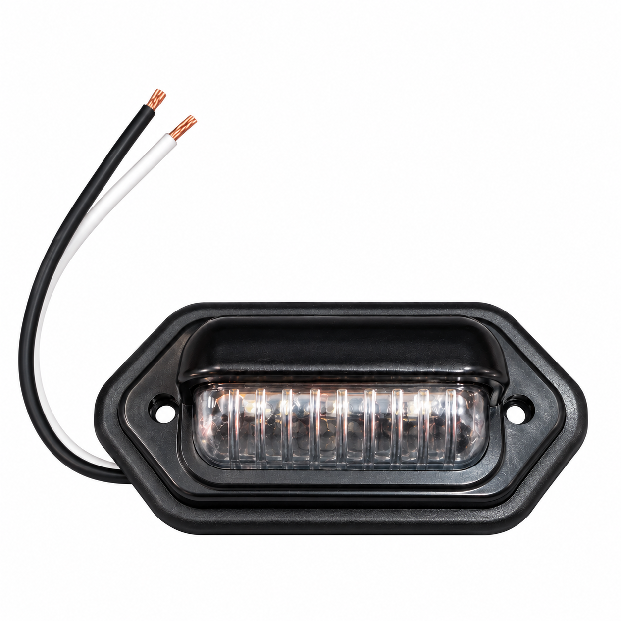 faro luz de matrícula led universal 12 24v 75x40mm